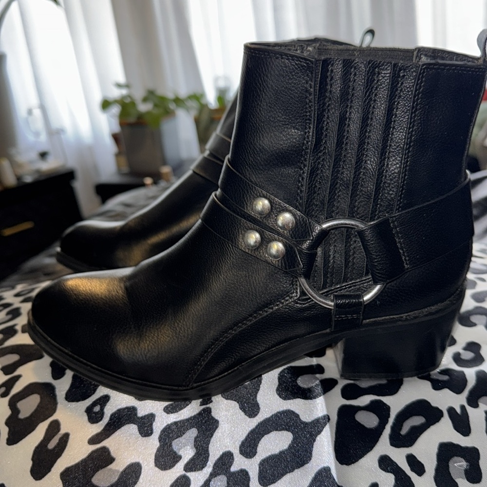 3 for $20 Western Black Ankle Boots